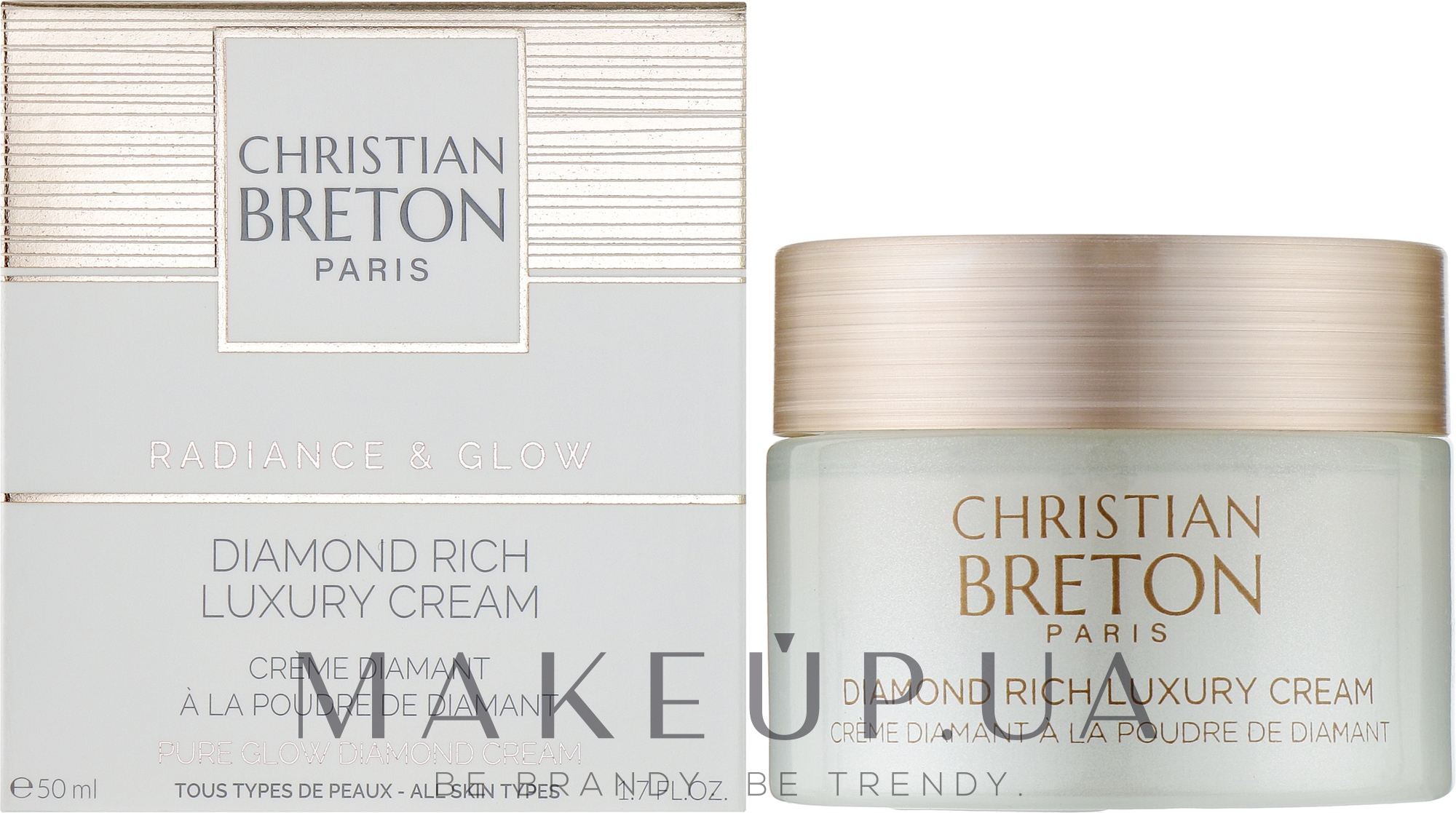 Розкішний крем для обличчя - Christian Breton Age Priority Diamond Rich Luxury Cream — фото 50ml