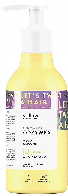 Кондиционер для кудрявых волос - So!Flow by VisPlantis Nourishing Conditioner for Curly Hair — фото N1