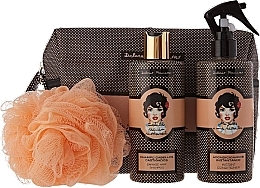 Духи, Парфюмерия, косметика Набор - Dolores Promesas (shm/300ml + cond/250ml + sponge/1pc + bag/1pc)