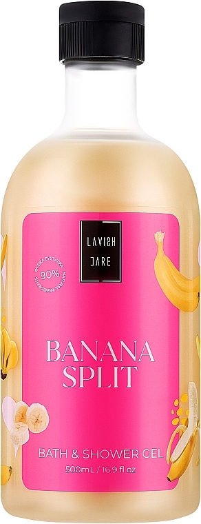 Гель для душа "Банан" - Lavish Care Shower Gel Banana