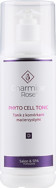 Тонік для обличчя зі стовбуровими клітинами - Charmine Rose Phyto Cell Tonic — фото N4