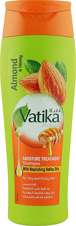 Зволожуючий шампунь для волосся - Dabur Vatika Naturals Nourish & Protect Shampoo — фото N1