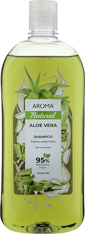 Шампунь для волос "Алоэ Вера" - Aroma Natural Aloe Vera Shampoo — фото N3