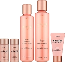 Набор, 5 продуктов - Etude Moistfull Collagen Set — фото N2