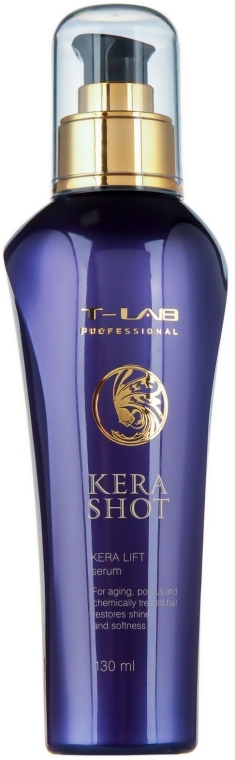 Восстанавливающая сыворотка для ослабленных волос на основе кератина - T-LAB Professional Kera Shot Kera Lift Serum