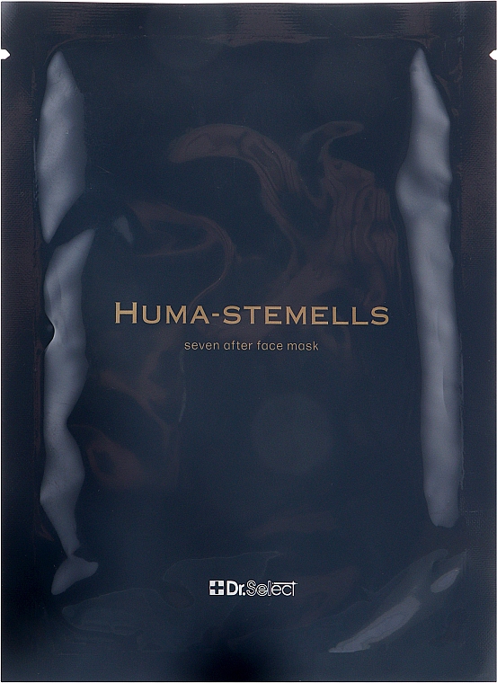 Маска для лица с человеческими стволовыми клетками - Dr. Select Huma-Stemmels Seven After Face Mask 