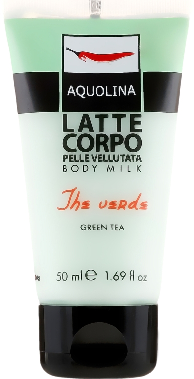 Молочко для тіла - Aquolina Body Milk Latte Corpo The Verde