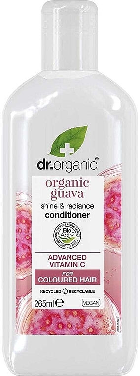 Кондиціонер для волосся "Гуава" - Dr. Organic Organic Guava Shine & Radiance Conditioner — фото N1
