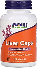 Парфумерія, косметика Капсули для печінки - Now Foods Liver Caps