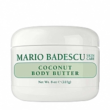 Кокосовое масло для тела - Mario Badescu Coconut Body Butter — фото N1