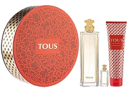 Парфумерія, косметика Tous Eau De Toilette - Набір (edt/90ml + edt/mini/10ml + b/lot/150ml)