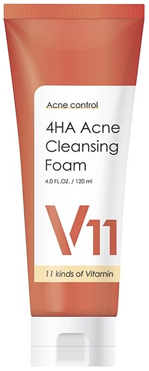 Пінка для вмивання з вітамінами - Vita Planet 4HA Acne Cleansing Foam — фото N1