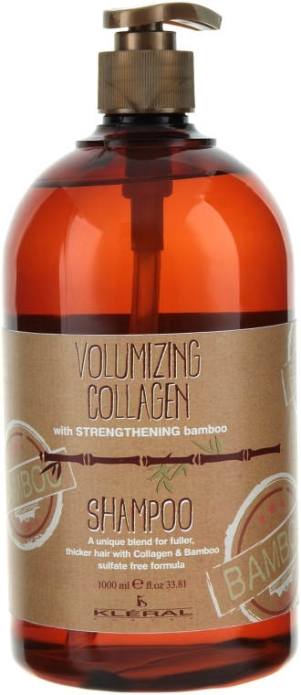 Шампунь для объема волос с коллагеном - Kleral System Volumizing Collagen Shampoo