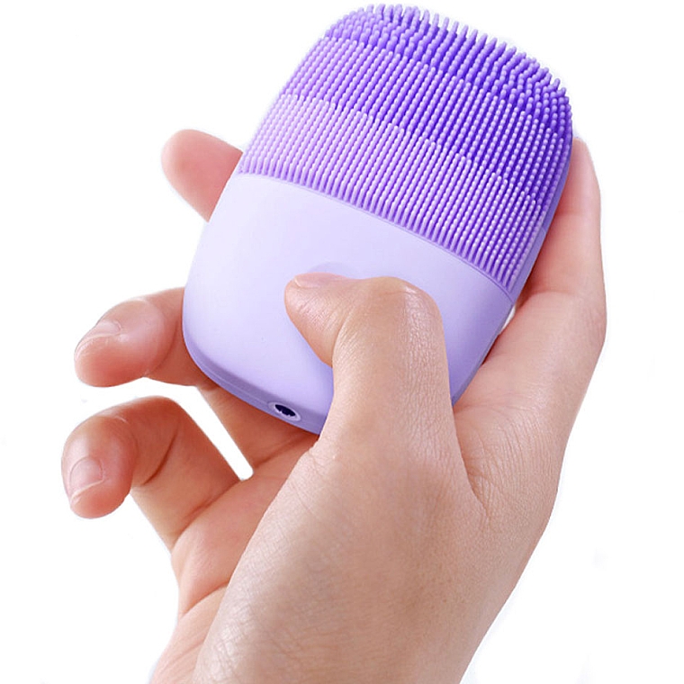 Апарат для ультразвукового чищення обличчя - Xiaomi inFace 2 Purple — фото N3