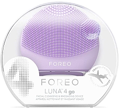 Щетка для очищения и массажа лица в путешествии - Foreo Luna 4 Go Facial Cleansing & Massaging Device Lavender — фото N4