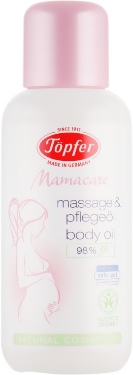 Масло для профилактики растяжек - Topfer Mamacare Massage & Body Oil — фото N2