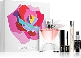 Духи, Парфюмерия, косметика Lancome La Vie Est Belle - Набор (edp/50ml + edp/10ml + conc/10ml + mascara/2ml)