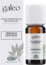 Органическое эфирное масло вербены экзотической - Galeo Organic Essential Oil Exotic Verbena — фото N2