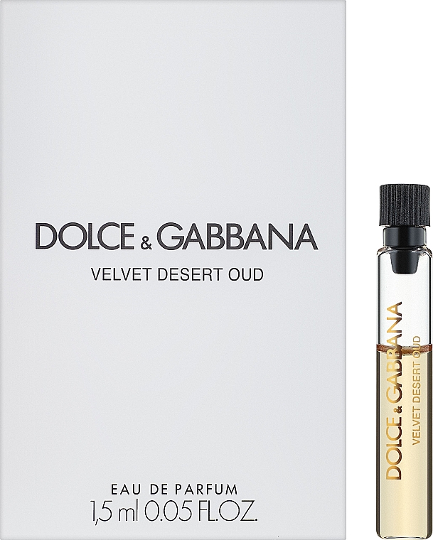 Dolce & Gabbana Velvet Desert Oud - Парфюмированная вода (пробник)