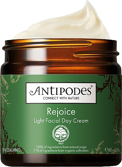 Восстанавливающий дневной крем для лица - Antipodes Rejoice Light Facial Day Cream — фото N1