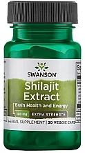 Диетическая добавка "Экстракт мумие", 100 мг - Swanson Shilajit Extract — фото N1