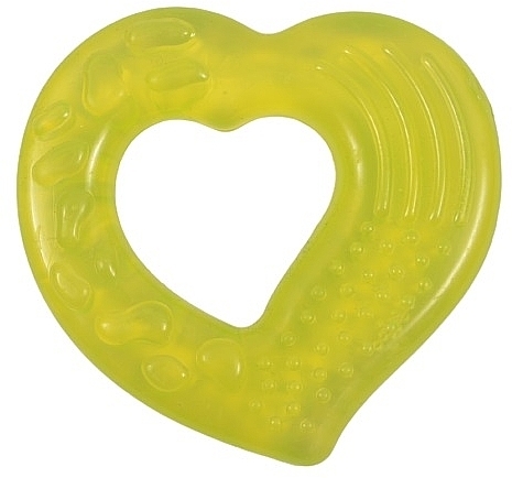 Прорезыватель "Сердце", зеленый - Lindo Li 307 — фото N1