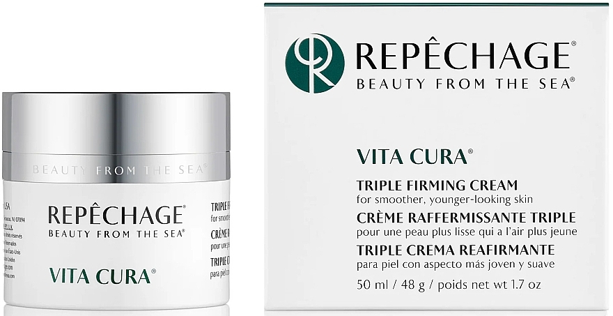 Укрепляющий крем для лица тройного действия - Repechage Vita Cura Triple Firming Cream — фото N5