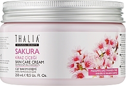 Крем для лица и тела с экстрактом цветов сакуры - Thalia Sakura Skin Care Cream — фото N1