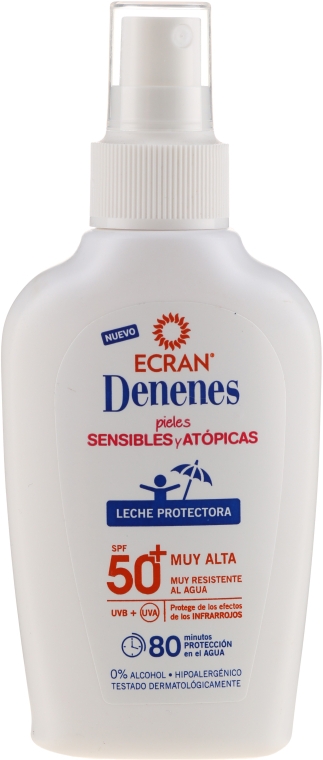 Солнцезащитное молочко для тела - Denenes Sun Protective Milk SPF50+ — фото N1