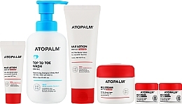 Духи, Парфюмерия, косметика Набор - Atopalm Essential Care Set (lot/200ml/20ml + cr/8mlx3 + gel/300ml)