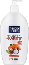 Жидкое мыло для рук с миндальным молоком и ячменем - Neutro Derma Mandorla & Karite — фото N1