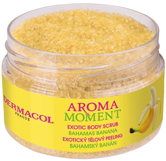 Скраб для тела "Банан" - Dermacol Aroma Moment Exotic Body Scrub Bahamas Banana — фото N2