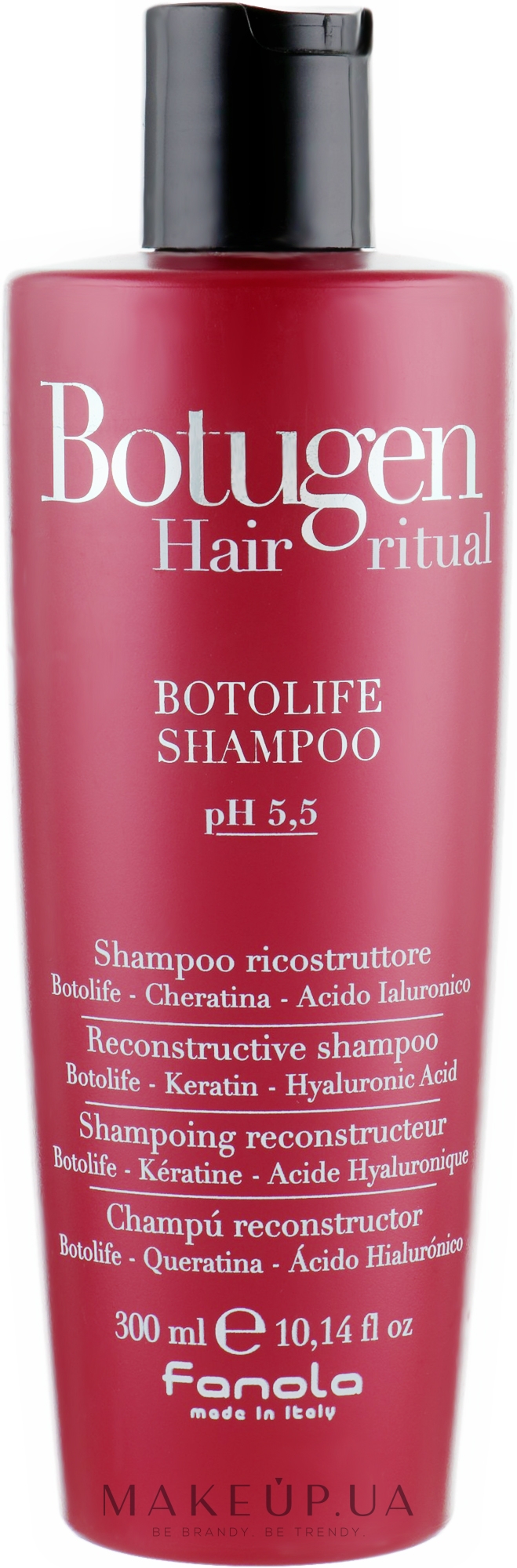 Шампунь для реконструкции волос - Fanola Botugen Hair System Botolife Shampoo — фото 300ml