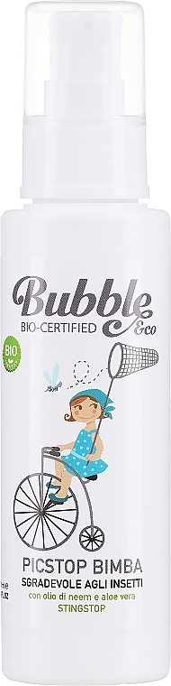 Эмульсия от насекомых для девочки - Bubble&CO Picstop Bimba — фото N1