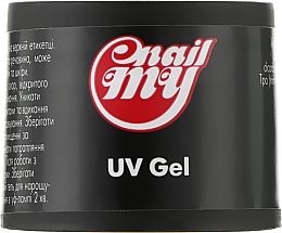 Парфумерія, косметика Гель білий, середній №57 - My Nail UV Gel