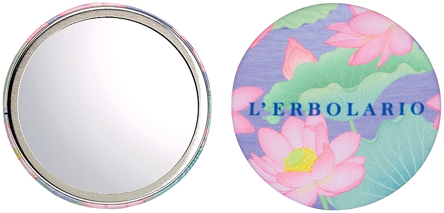 L'Erbolario Alba in Asia - Набор (powder/8.5g + lip/gloss/7.5ml + mirror) — фото N2