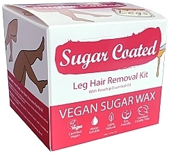Набір для депіляції ніг - Sugar Coated Leg Hair Removal Kit — фото N2