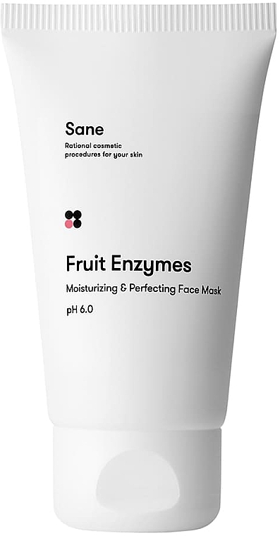 Маска для обличчя з ензимами - Sane Fruit Enzymes Moisturizing & Perfecting Face Mask