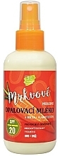 Сонцезахисний лосьйон з екстрактом моркви - Vivaco Natural Sunscreen Lotion with Carrot Extract SPF 20 — фото N1