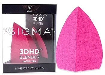 Спонж для макияжа, розовый - Sigma Beauty 3DHD Blender Pink — фото N1