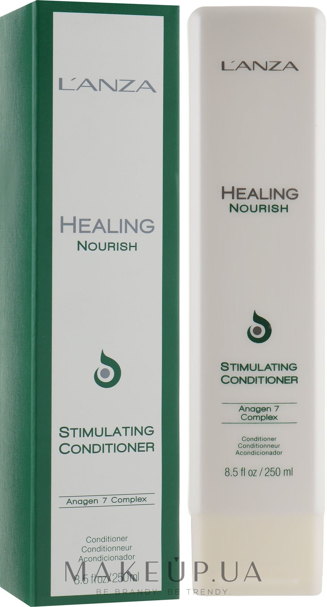 Кондиціонер для відновлення і стимулювання росту волосся - L'anza Healing Nourish Stimulating Conditioner — фото 250ml