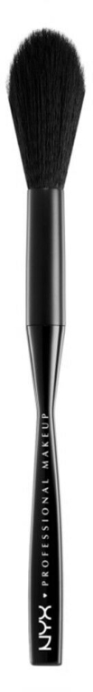 Кисть для макияжа - NYX Professional Makeup Pro Brush Tapered Powder & Highlighter Brush Black — фото N1
