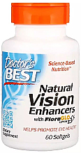 Комплекс для улучшения зрения, капсулы - Doctor's Best Natural Vision Enhancers with Lutemax — фото N1