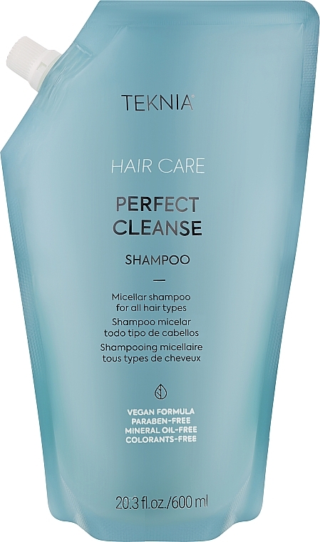 Міцелярний шампунь для глибокого очищення волосся - Lakme Teknia Perfect Cleanse Shampoo (дой-пак) — фото N1