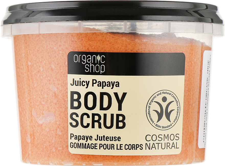 Пилинг для тела "Сочная папайя" - Organic Shop Body Peeling Organic Papaya & Sugar