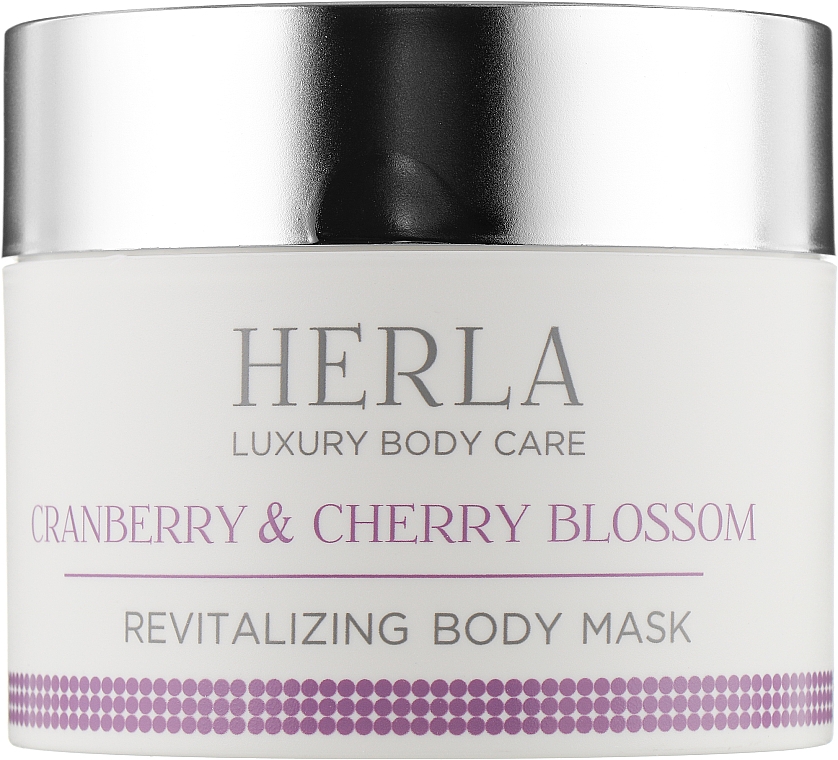 Восстанавливающая маска для тела - Herla Luxury Body Care Cranberry & Cherry Blossom Revitalizing Body Mask — фото N1
