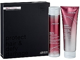 Духи, Парфюмерия, косметика Набор - Joico Defy Damage Protect Hair & Defy Damage Kit (shm/300ml + cond/250ml)