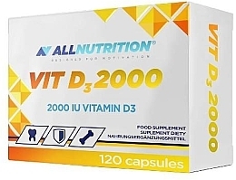 Витамин D3 - AllNutrition Vitamin D3 2000 — фото N2