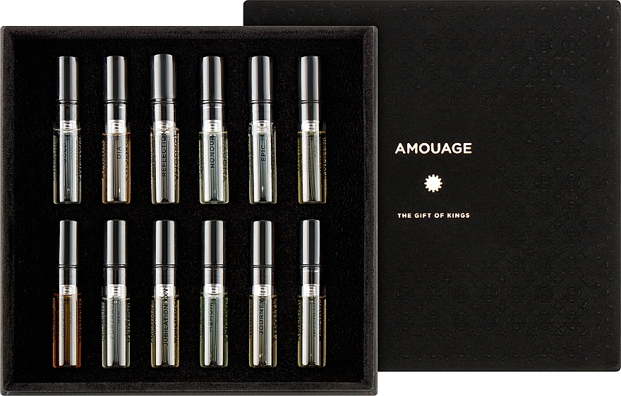Amouage Mens Deluxe Discovery Box - Набор (edp/12x2ml)  — фото N2