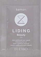 Питательное масло для волос - Kemon Liding Beauty Oil — фото N3